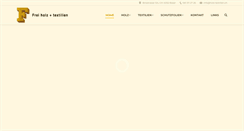 Desktop Screenshot of holz-textilien.ch